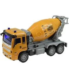 Camion de construcție cu telecomandă RC cu efecte de lumină 27MHz 20cm în diverse versiuni 1bucată imaginea 4