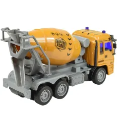 Camion de construcție cu telecomandă RC cu efecte de lumină 27MHz 20cm în diverse versiuni 1bucată imaginea 5