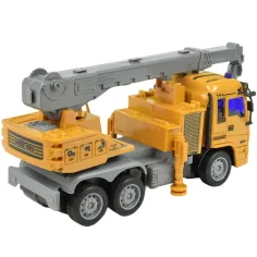 Camion de construcție cu telecomandă RC cu efecte de lumină 27MHz 20cm în diverse versiuni 1bucată imaginea 7