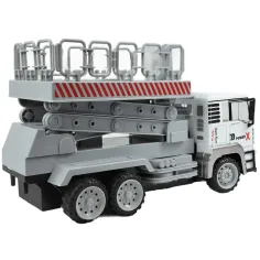 Camion RC cu telecomandă cu cabină metalică cu efecte de lumină 27MHz 1/12 scară 32cm ​ imaginea 3