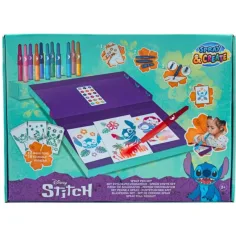 Canenco: Set de colorat Stitch cu marker cu aer
