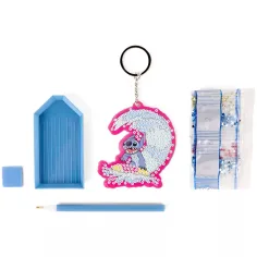 Canenco: Stitch pictură cu diamante breloc imaginea 2