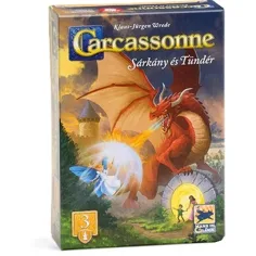 Carcassonne: Extensie de joc de societate Dragon și Zână - Piatnik