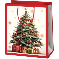 Cardex: Sac de cadouri de Crăciun de dimensiuni uriașe 33x15x44cm