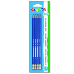 Carioca: Creion grafit cu radier HB 4buc