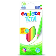 Carioca: Tita creioane colorate 12 bc