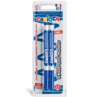 Carioca Whiteboard marker pentru tablă culoarea albastră 2 bucăţi