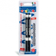 Carioca Whiteboard marker pentru tablă culoarea neagră 2bc