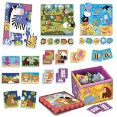 Carotina Baby: Super Box 10 jocuri educaționale - Lisciani imaginea 2