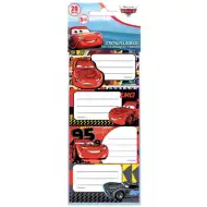 Cars 20 bucăți etichetă broșură autoadezivă