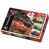 Cars 3: Fulger McQueen și prietenii puzzle 60 bucăți - Trefl