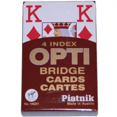 Rummy Carduri 4 Indici Opti Bridz - Piatnik