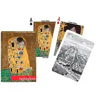 Cărţi de remi exclusiv - Belvedere 1x55 cărţi - Piatnik