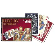 Cărţi de remi lux - Luxury 2x55 cărţi - Piatnik