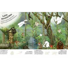 Cât de interesantă este lumea... Caiet cu autocolante de animale sălbatice imaginea 3