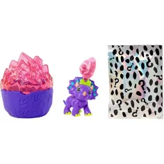 Cave Club: Dinozauri surpriză în ouă de cristal strălucitoare în mai multe variante - Mattel imaginea 2