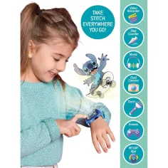 Ceas inteligent cu model Disney Stitch - Lisciani imaginea 3