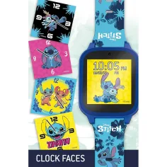 Ceas inteligent cu model Disney Stitch - Lisciani imaginea 4