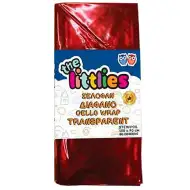 Celofan hârtie de ambalat roșu 70x100cm 2 bc