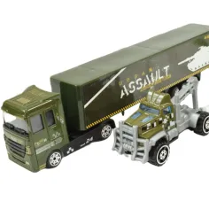 Chariot Die-Cast: Set vehicul militar metalic cu accesorii în două versiuni imaginea 3
