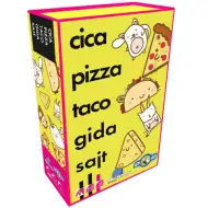Cica, pizza, taco, gida, cașcaval joc de societate (limba maghiară)