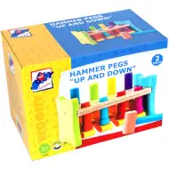 Ciocan jucărie educativă şi creativă - Woodyland