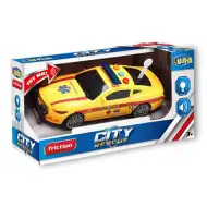 City Rescue ambulanță cu sunete și lumini galben