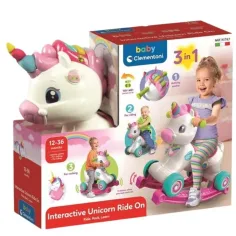 Clementoni Baby: 3 în 1 leagăn interactiv unicorn imaginea 1