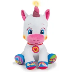 Clementoni: unicorn interactiv de pluș 32cm imaginea 2