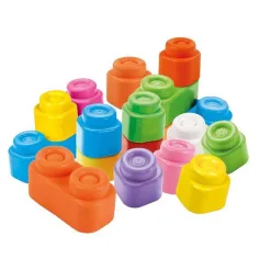 Clemmy: Cuburi colorate moi pentru bebeluși set de 20 de bucăți - Clementoni imaginea 2