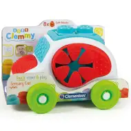 Clemmy Mașină set cuburi pentru construit moi 8 bucăți - Clementoni