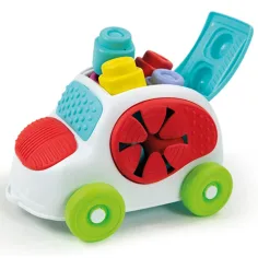 Clemmy Set de cuburi moi pentru mașini 8 bucăți - Clementoni imaginea 2
