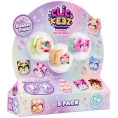 Clickeez: Joc anti-stres 5 bucăți - seria 3