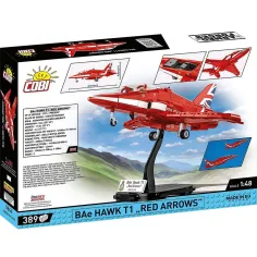 COBI: Joc de construcție – avion BAe Hawk T1 „Red Arrows” (5844) imaginea 9