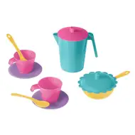 Coffe Time set cafea culoarea roz cu 2 bucăți de căni - Wader