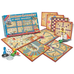Colecţie de jocuri de societate clasice pentru întreaga familie – în limba Maghiară - D. Toys