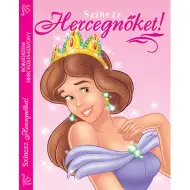 Colorează Prințese! - Princess and the Pea caiet de colorat (versiune HU)