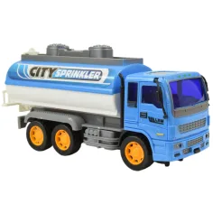 Construction Truck: Camion cisternă dimensiune 19 cm imaginea 5