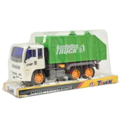 Construction Truck: Camion de gunoi dimensiune 19cm imaginea 6