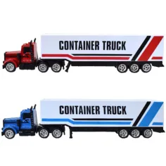 Container Truck camion 20cm imaginea 3
