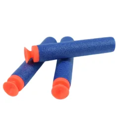 Cool Soft Bullet Gun: Pistol mic cu cartușe de culoare roșie 14cm imaginea 2