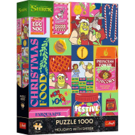 Crăciunul lui Shrek puzzle premium de Crăciun 1000 piese - Trefl