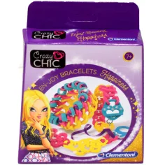 Crazy Chic Set de creare a brățărilor Fericire - Clementoni