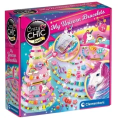 Crazy Chic: Set de creație brățară cu unicorni - Clementoni