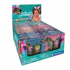 Crazy Chic: Set de unghii cu animale drăguțe 2 bucăți diferite 1 buc - Clementoni
