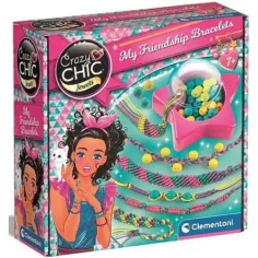 Crazy Chic: Set de creare a brățărilor prieteniei - Clementoni imaginea 1