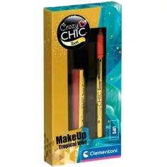 Crazy Chic: Tropical Vibe Set de Machiaj - Clementoni