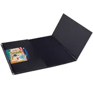 Creative Kids: Album creativ negru 30x30cm