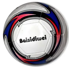 Culoare neon imitaţie de piele minge de fotbal mai multe variante 23cm imaginea 3