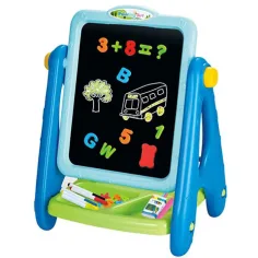 Culoarea albastră, cu două fețe tablă desen cu accesorii imaginea 2
